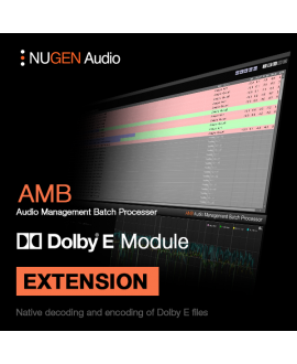 NUGEN Audio NUGEN AMB Dolby E Module Audio & Effect Plug-Ins