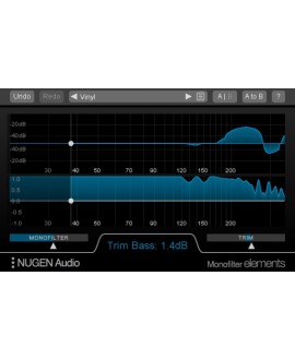 NUGEN Audio NUGEN Monofilter Elements Audio- & Effektplugins