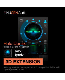 NUGEN Audio NUGEN Halo Upmix 3D Erweiterung Audio- & Effektplugins