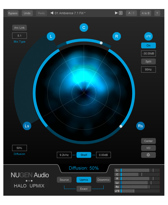 NUGEN Audio NUGEN Halo Upmix Audio & Effect Plug-Ins