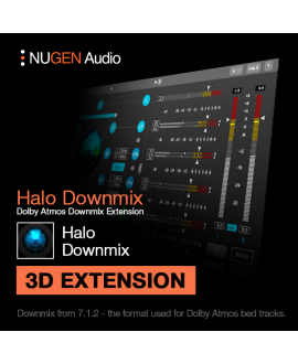 NUGEN Audio NUGEN Halo Downmx 3D Erweiterung Audio- & Effektplugins