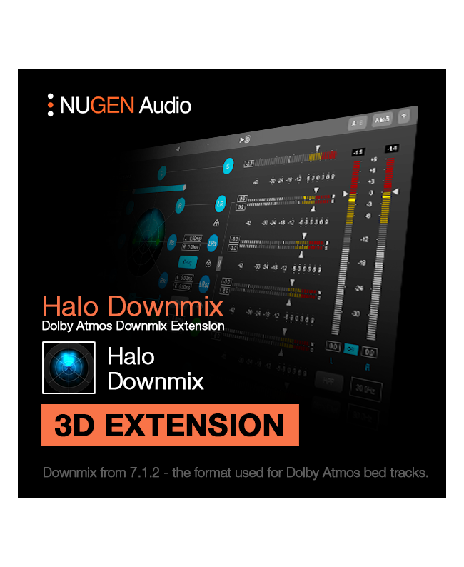NUGEN Audio NUGEN Halo Downmx 3D Erweiterung Audio- & Effektplugins