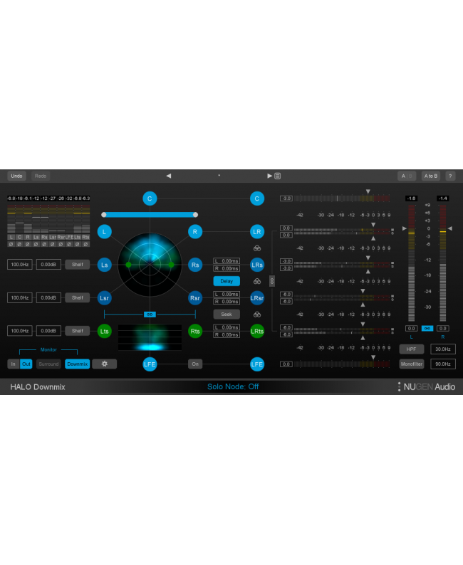 NUGEN Audio NUGEN Halo Downmx w 3D extension Audio & Effect Plug-Ins