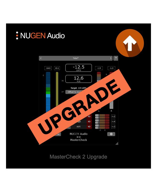 NUGEN Audio NUGEN MasterCheck MasterCheck 2 UPG Audio & Effect Plug-Ins