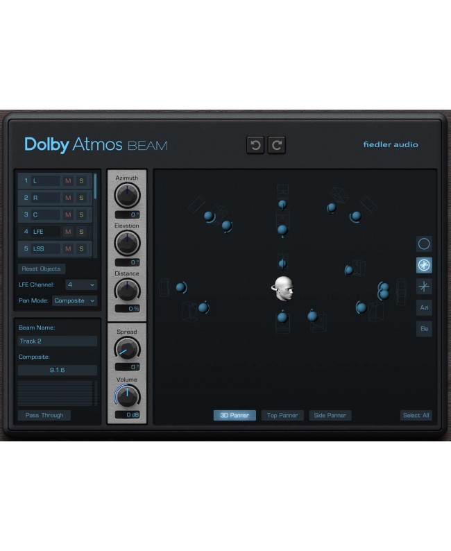 FIEDLER AUDIO Dolby Atmos Composer Plugins audio & effetti