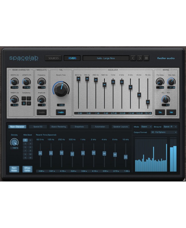 FIEDLER AUDIO DAC and Spacelab Interstellar and gravitas MDS Audio & Effect Plug-Ins