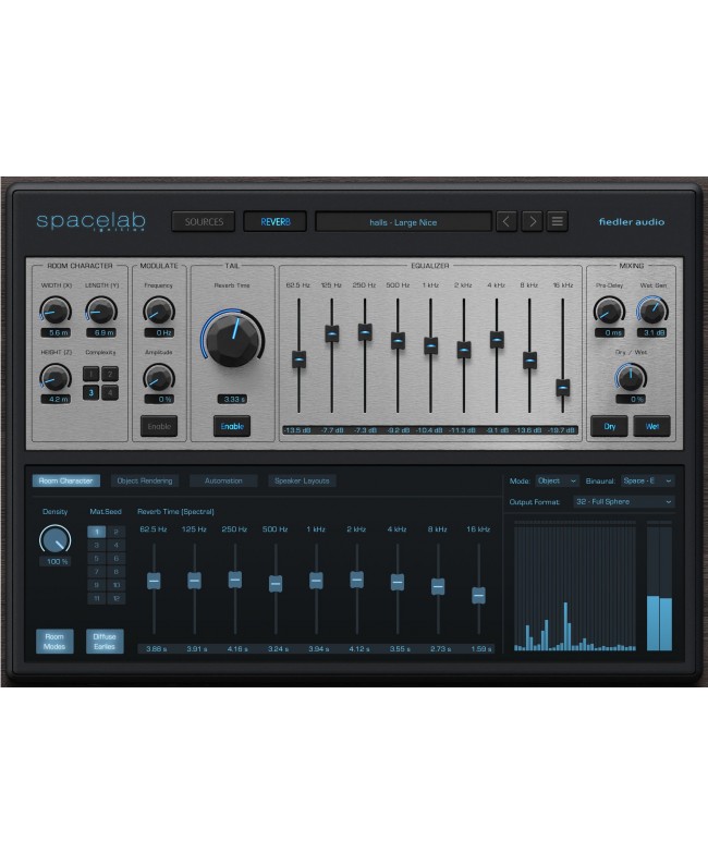 FIEDLER AUDIO DAC and Spacelab Ignition and gravitas MDS Audio & Effect Plug-Ins