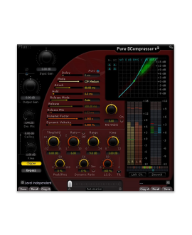 FLUX Pure DCompressor Audio & Effect Plug-Ins
