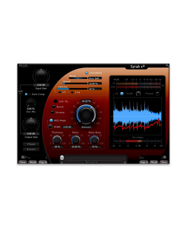 FLUX Syrah Plugins audio & effetti