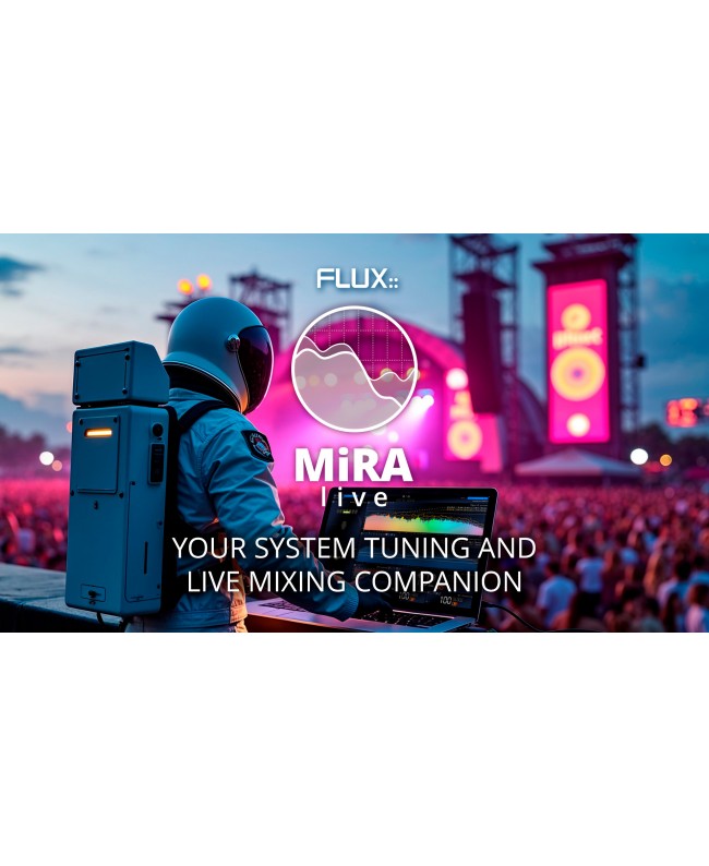 FLUX MiRA Live Plugins audio & effetti
