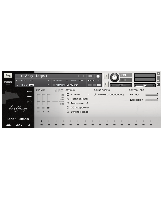 Spitfire Audio The Grange Virtuelle Instrumente & Sampler