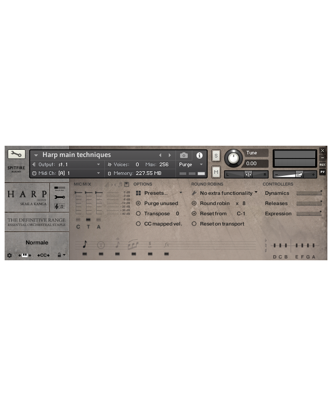 Spitfire Audio Spitfire Harp Strumenti virtuali & sampler
