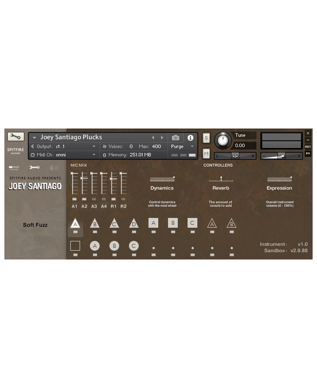 Spitfire Audio Joey Santiago Guitars Virtuelle Instrumente & Sampler