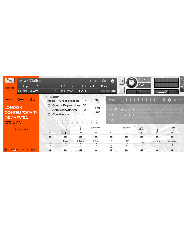 Spitfire Audio London Contemporary Orchestra Strings Virtuelle Instrumente & Sampler