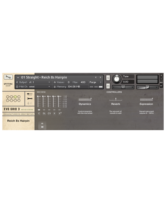 Spitfire Audio Evo Grid 3 Virtuelle Instrumente & Sampler