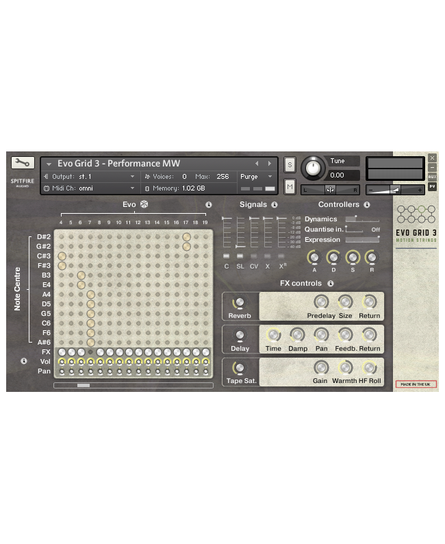 Spitfire Audio Evo Grid 3 Virtuelle Instrumente & Sampler