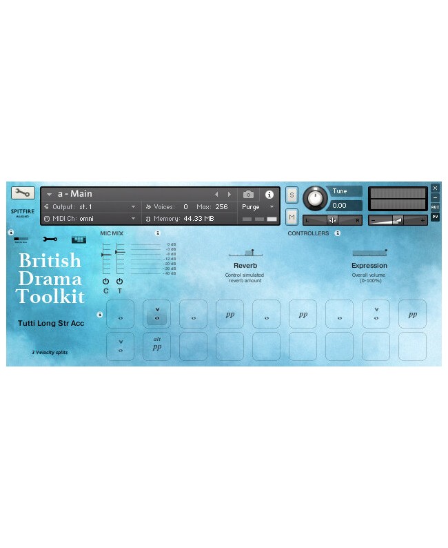 Spitfire Audio British Drama Toolkit Virtual Instruments & Samplers