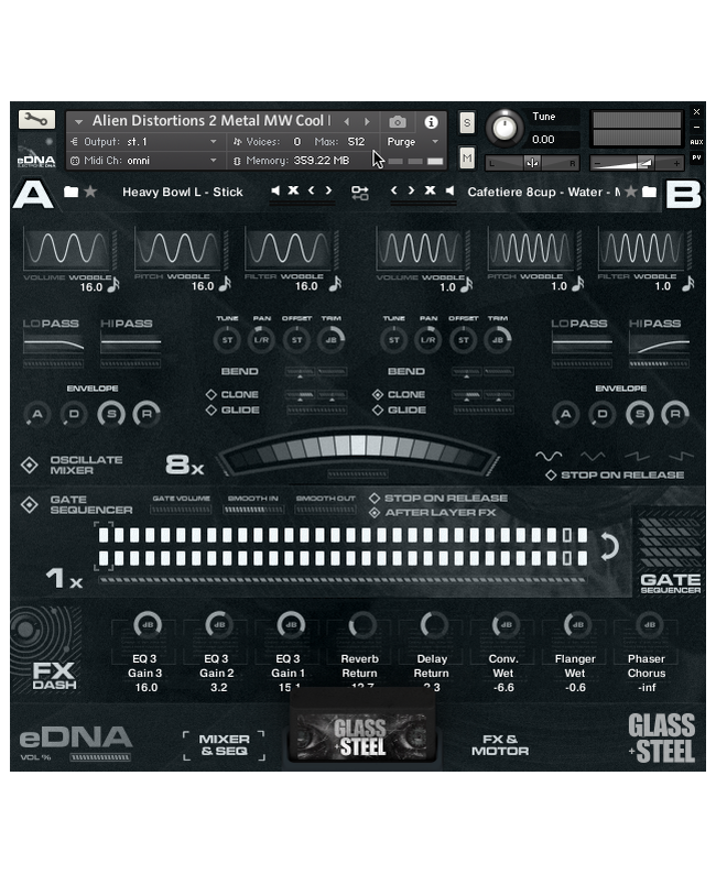 Spitfire Audio Glass and Steel Strumenti virtuali & sampler