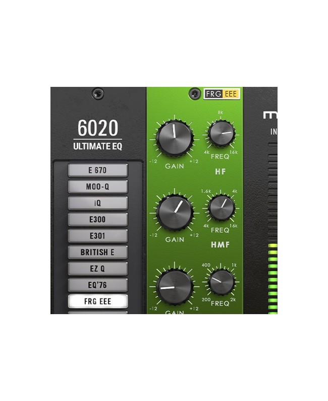 McDSP 6020 Ultimate EQ Native v7 Audio- & Effektplugins