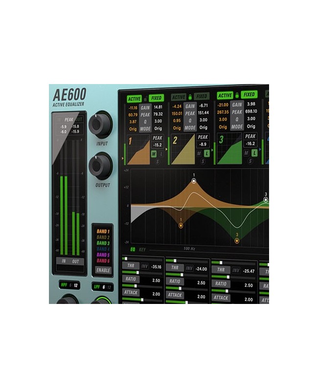 McDSP AE600 EQ attivo Native v7 Plugins audio & effetti