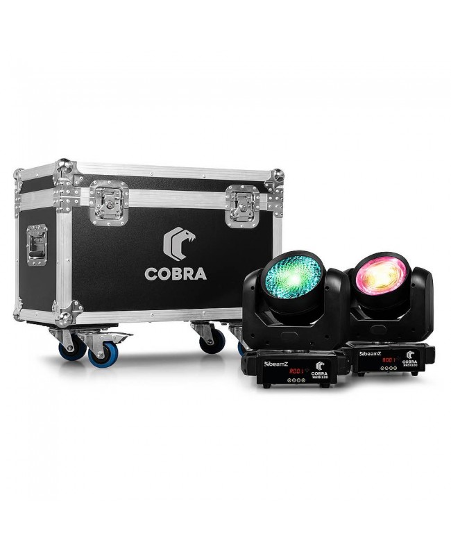 beamZ FC4COBRA flightcase 4 pcs COBRA Movinglight-Cases