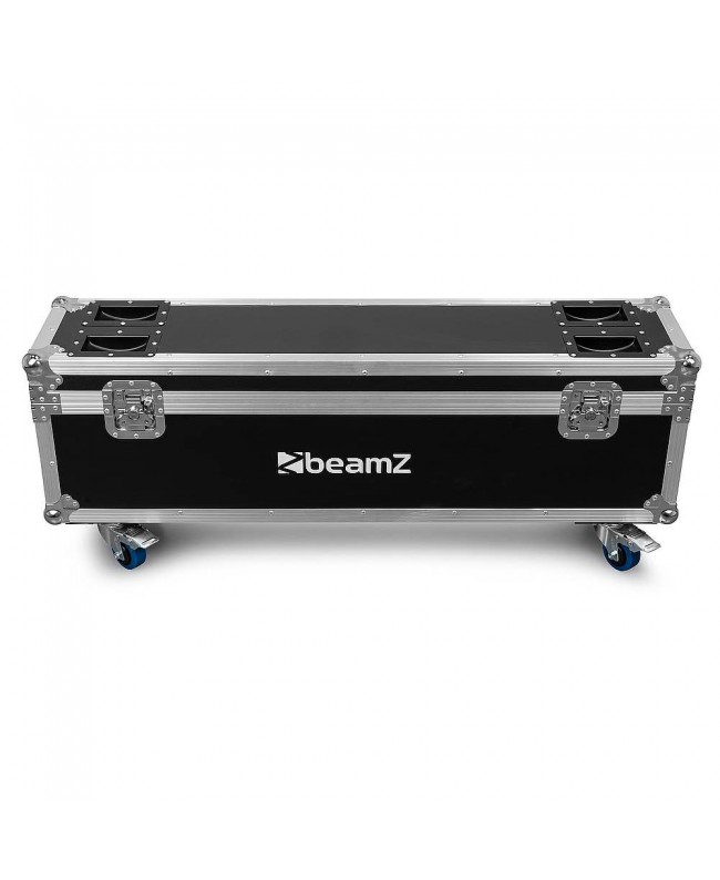 beamZ FCPQ Flightcase Panther Quatro 2pcs Cases for spotlights