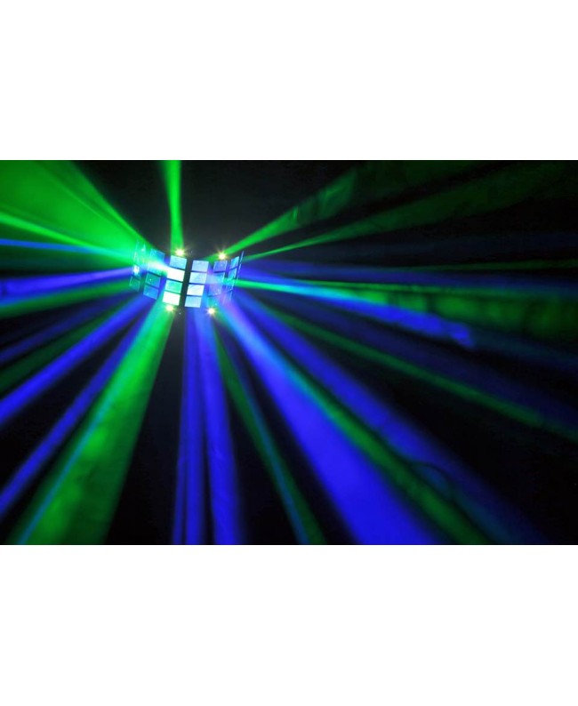 beamZ LED Butterfly 3x3W RGB, SMD Strobe Effetti LED