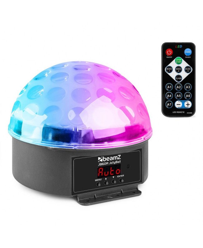 beamZ JB60R JellyBall DMX 6 colors IRC LED Effekte