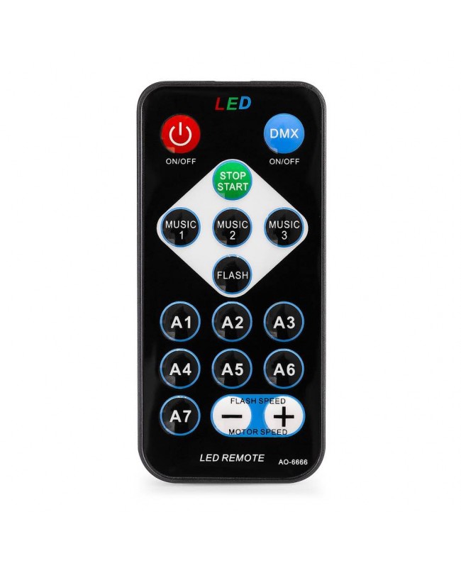 beamZ JB60R JellyBall DMX 6 colors IRC Effetti LED