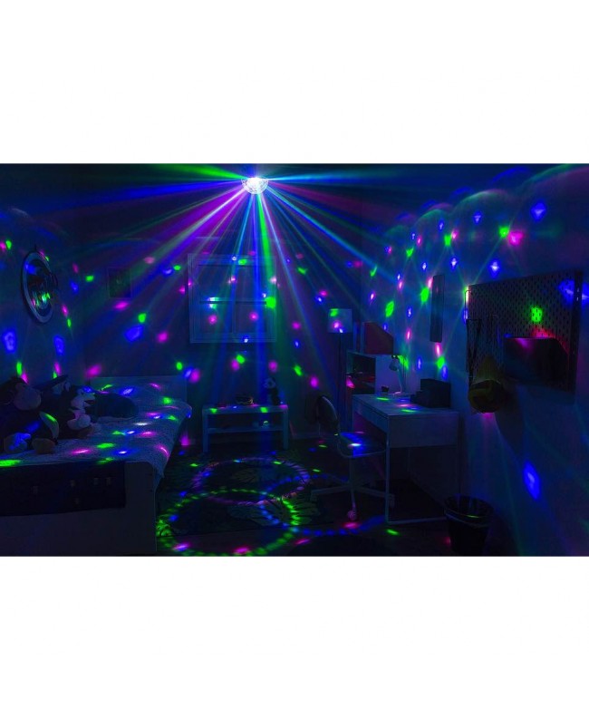 beamZ JB90R MiniStarBall DMX 9 colors IRC LED Effekte