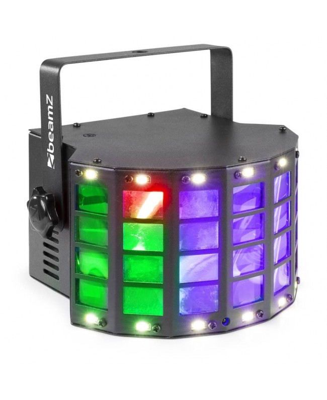 beamZ DerbyStrobe 4 x3W RGBW DMX IRC LED Effekte
