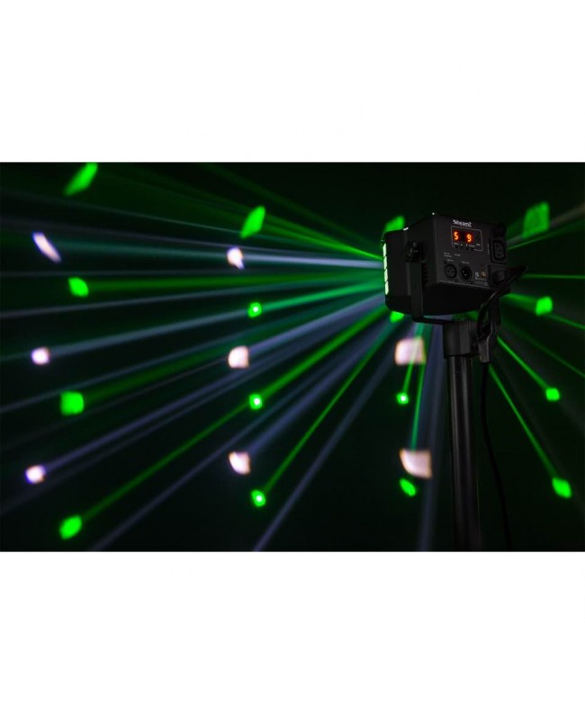 beamZ DerbyStrobe 4 x3W RGBW DMX IRC LED Effects