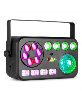 beamZ Shimmer 2 Multi DJ Effect DMX IR Effetti LED