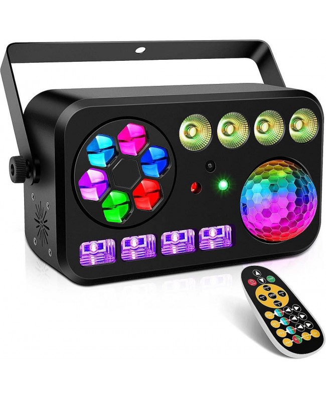beamZ Shimmer 4 Multi DJ Effect DMX IR Effetti LED