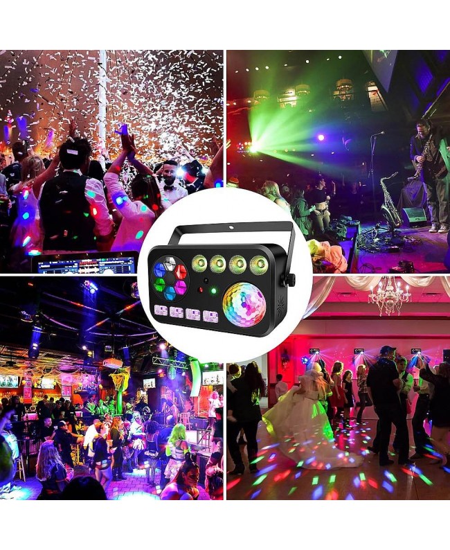 beamZ Shimmer 4 Multi DJ Effect DMX IR LED Effects