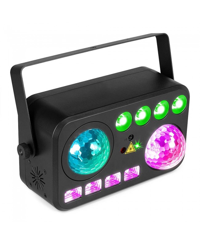 beamZ Shimmer 6 Multi DJ Effect DMX IR Effetti LED