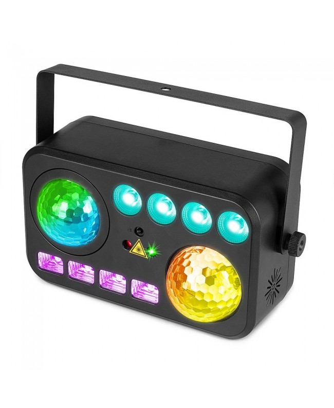 beamZ Shimmer 6 Multi DJ Effect DMX IR LED Effects