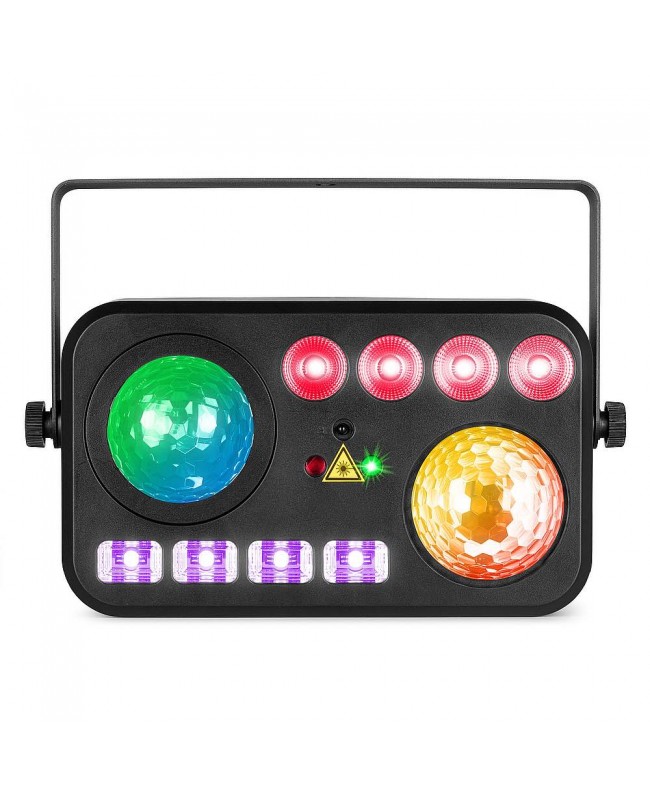 beamZ Shimmer 6 Multi DJ Effect DMX IR LED Effects