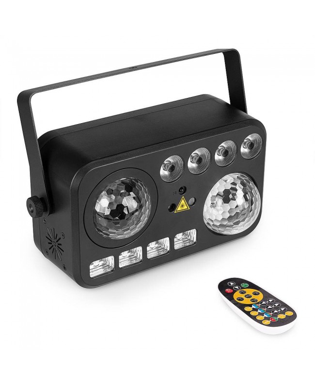 beamZ Shimmer 6 Multi DJ Effekt DMX IR LED Effekte