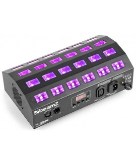 beamZ Flood24UV 24x3W UV 4 ch, DMX Proiettori UV