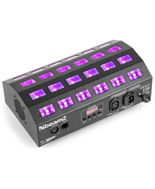 beamZ Flood24UV 24x3W UV 4 ch, DMX Schwarzlicht