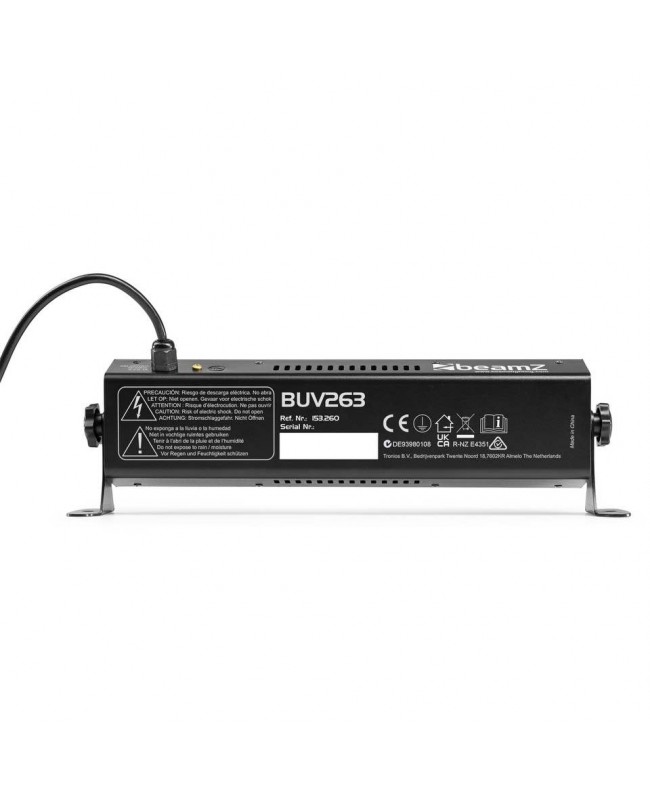 beamZ BUV263 UV-Balken 2x 6 LEDs Schwarzlicht