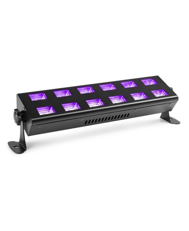 beamZ BUV263 UV-Balken 2x 6 LEDs Schwarzlicht
