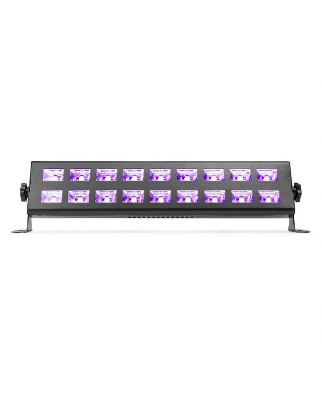 beamZ BUV293 UV Bar 2x 9 LEDs Blacklight