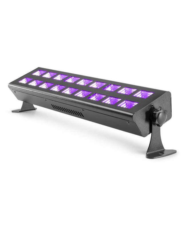 beamZ BUV293 UV Bar 2x 9 LEDs Blacklight