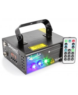 beamZ Surtur II Double Laser RG Gobo DMX Laser