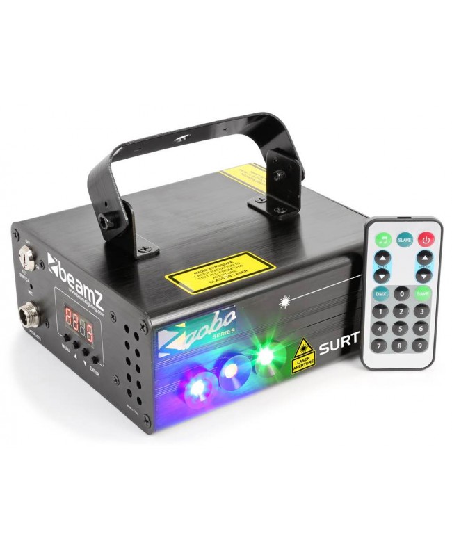 beamZ Surtur II Doppellaser RG Gobo DMX Laser