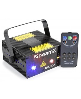 beamZ White Double Laser RGB Gobo IRC Laser