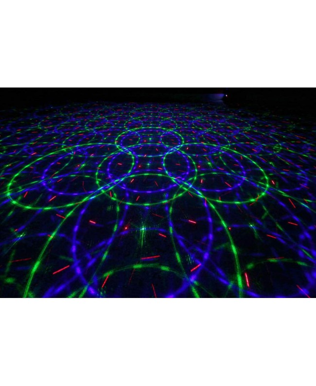 beamZ White Double Laser RGB Gobo IRC Laser