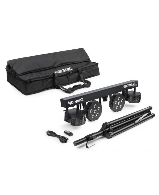 beamZ SB02 ShowBar Batt. Stand, Tasche IRC LED Effekte